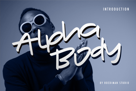 Alpha Body: A Modern Handwritten Font for Editorial Design and Digital Publishing