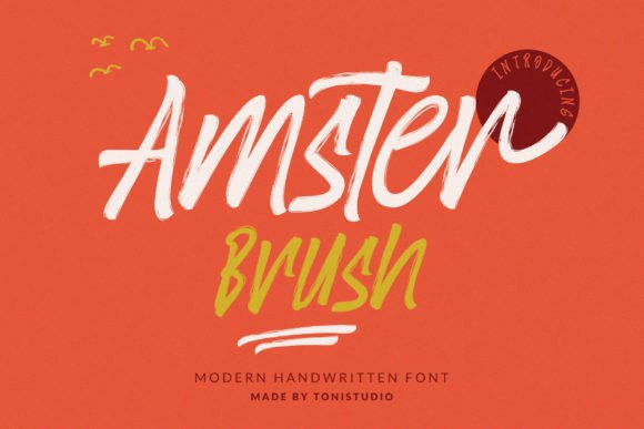 Amsterbrush: A Dynamic Script Font for Editorial Design and Digital Publishing