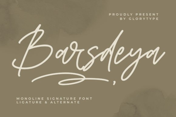 Barsdeya: A Designer’s Handwritten Font for Elegant Branding