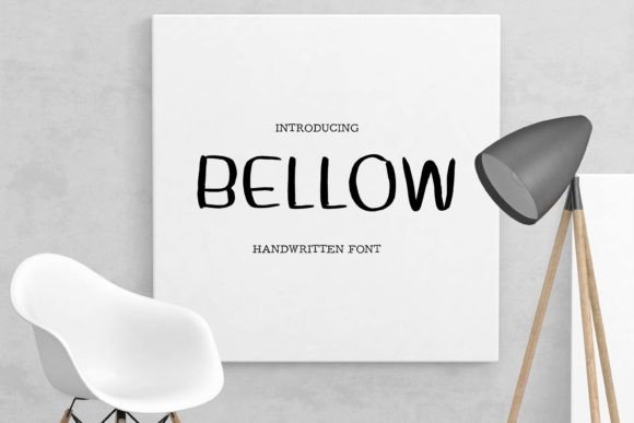 Bellow: A Sweet & Relaxed Handwritten Font for Casual Branding Projects
