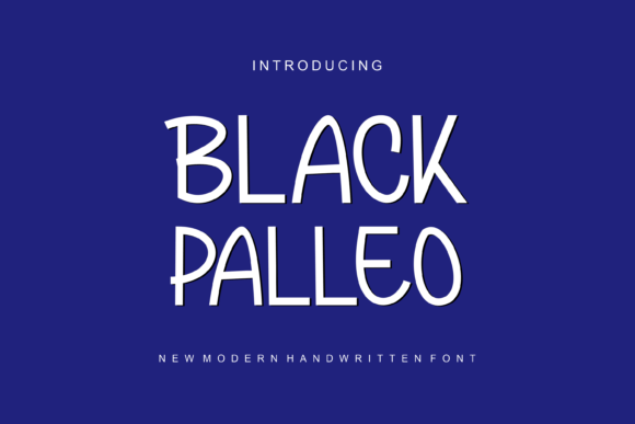 Blackpalleo: A Handwritten Font That Elevates Digital Marketing Typography
