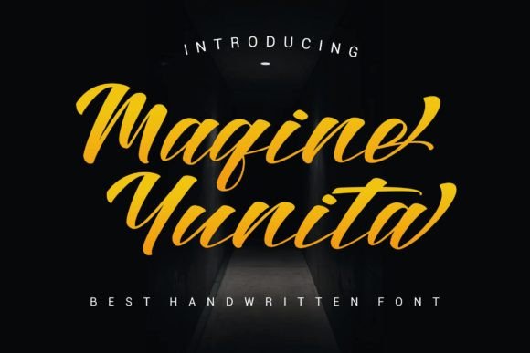 Elevate Your Handmade Designs with the Maqine Yunita Font