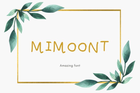 How Mimoont Font Adds Whimsy to Handmade Product Designs