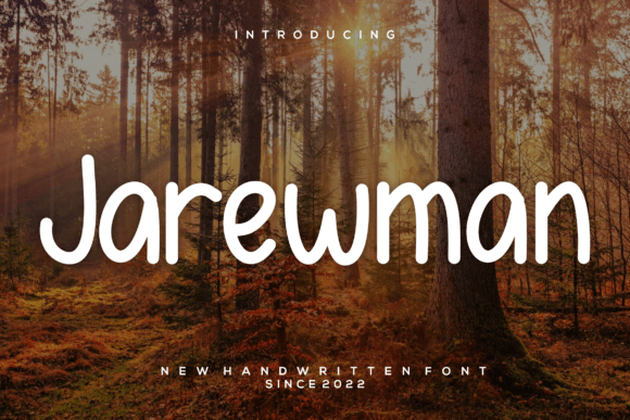 Jarewman: A Handwritten Font That Brings Personality to Brand Design