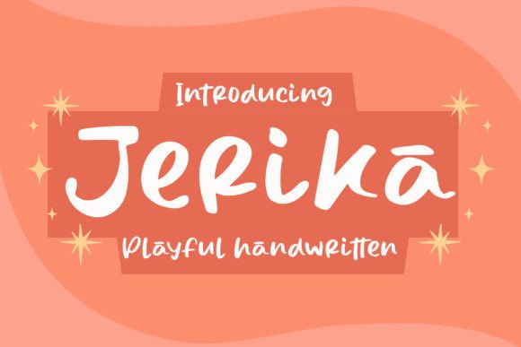 Jerika: A Joyful Handwritten Font for Makers and Creative Sellers