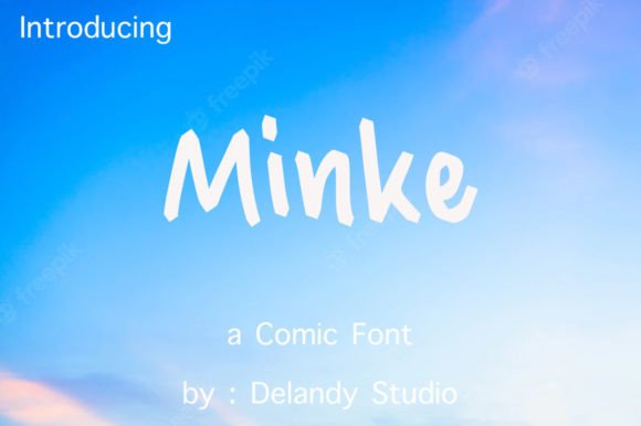 Minke: A Handwritten Font That Brings Warmth to Editorial Design