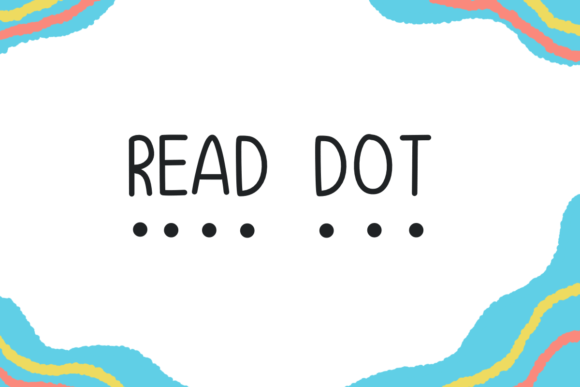 Read Dot: A Handwritten Font That Brings Warmth to Editorial Design