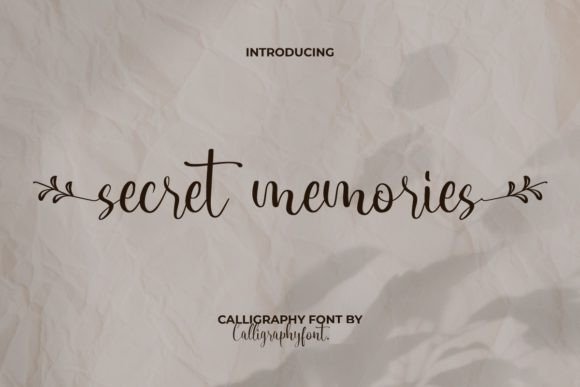 Secret Memories Font: A Web Designer’s Review for Digital Branding