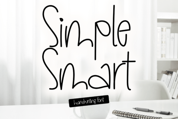 Simple Smart: A Handwritten Font for Modern Editorial Design