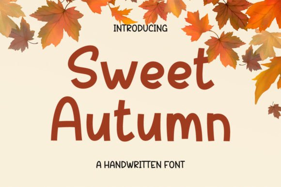 Sweet Autumn: A Handwritten Font for Modern Web Design