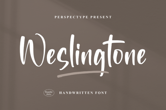 Weslingtone: A Designer’s Script Font for Modern Brand Campaigns
