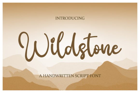 Wildstone: A Handwritten Font That Brings Personality to Editorial Design